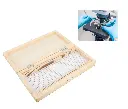 (Bois)Coffret de Rangement pour Préparations Microscopiques 