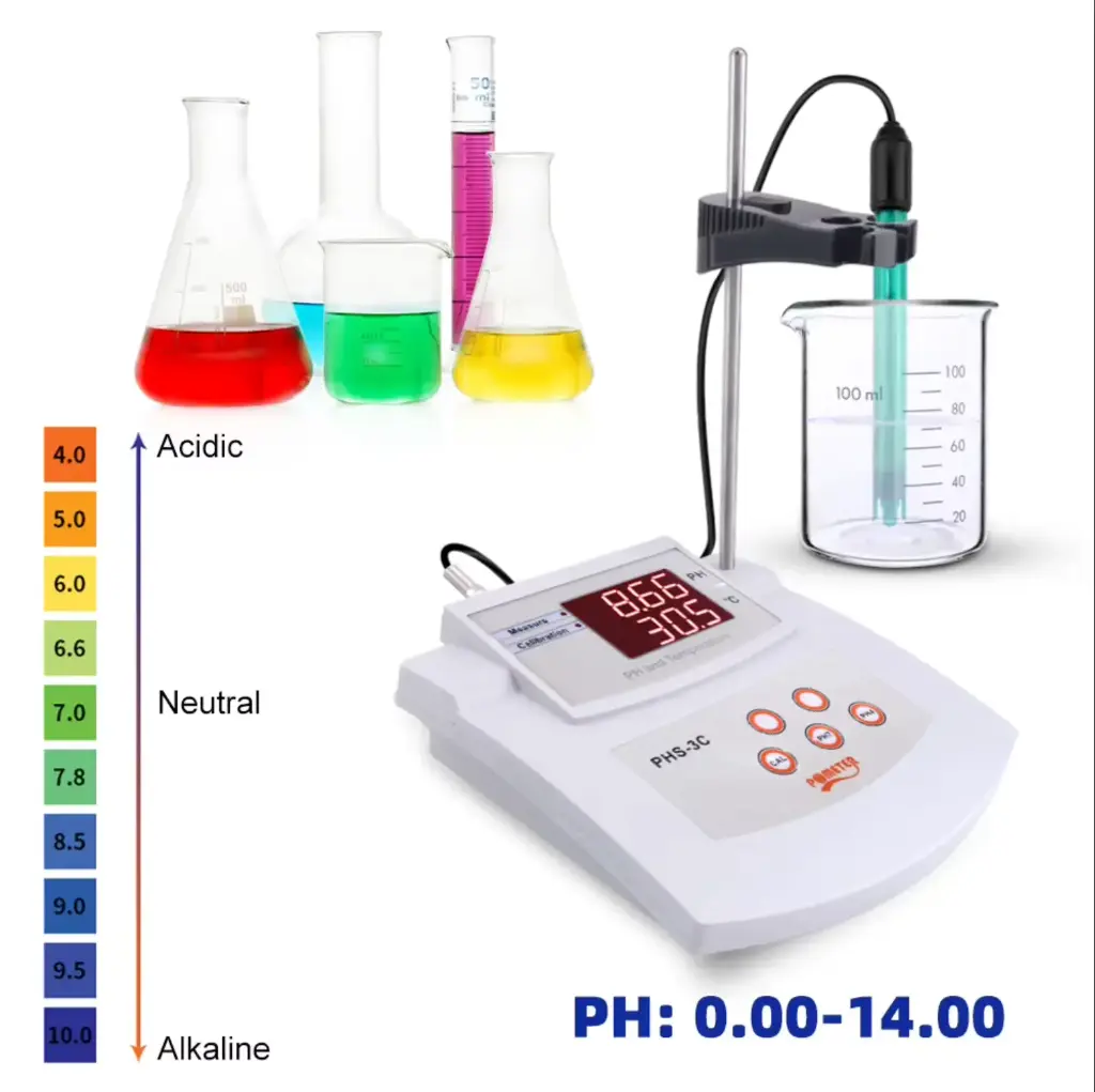 pH metre paillasse